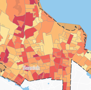 why saanich economic development map sample
